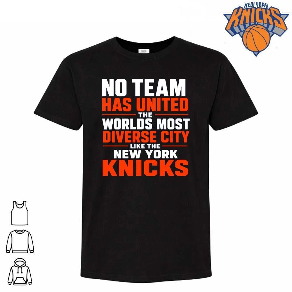 No Team Has United The Worlds Most Diverse City Like The New York Knicks NBA Finals 2026 Shirt