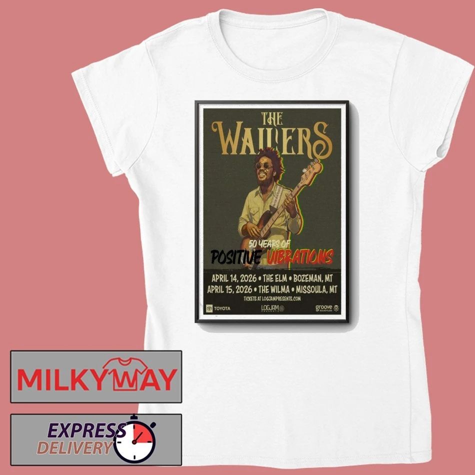 The Wailers Apr 14 2026 Poster Bozeman, MT Potter shirt
