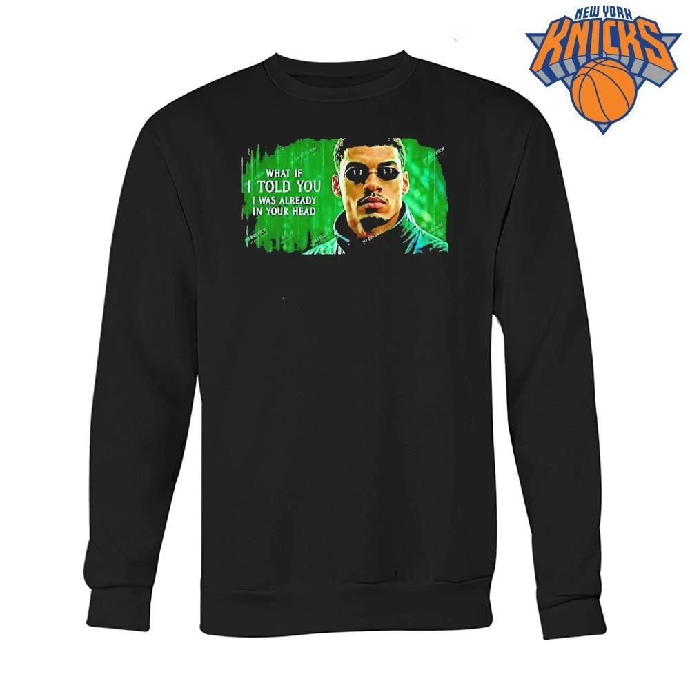 Victor Wembanyama X Morpheus The Matrix What If I Told You I Was Already In Your Head Shirt