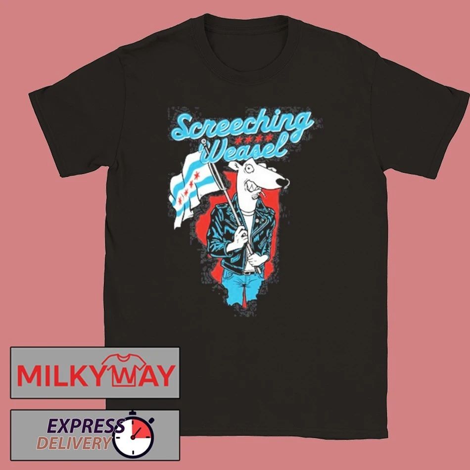 Screeching Weasel Chicago Weasel Shirt
