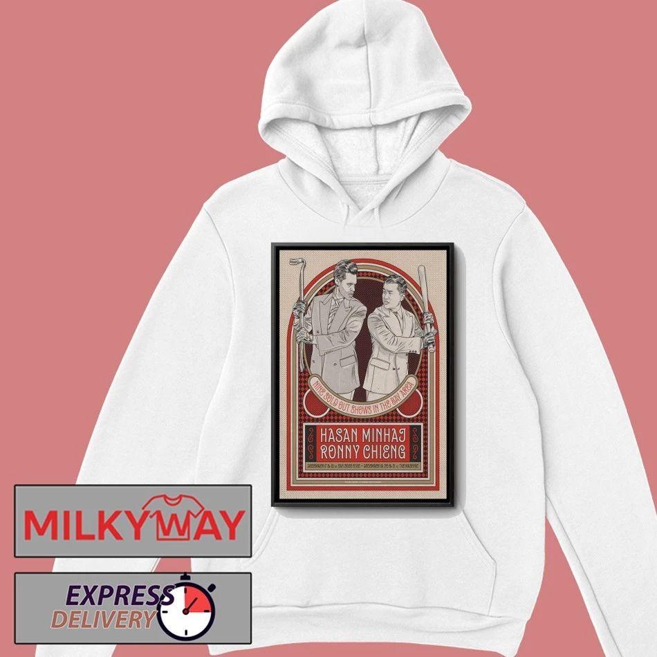 Hasan Minhaj And Ronny Chieng California Tour December 2025 Poster shirt