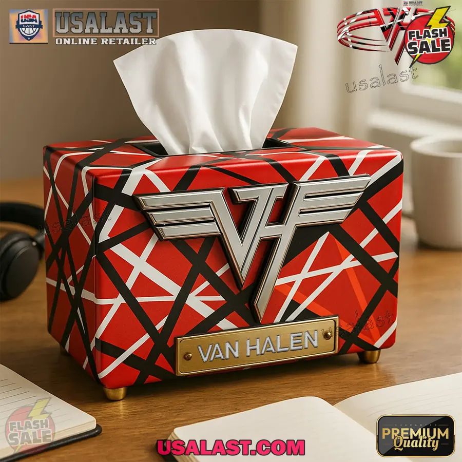 Van Halen Custom Tissue Box