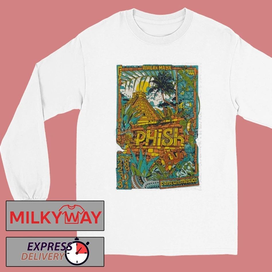 Phish Jan 28-31 2026 At Moon Palace Poster Shirt