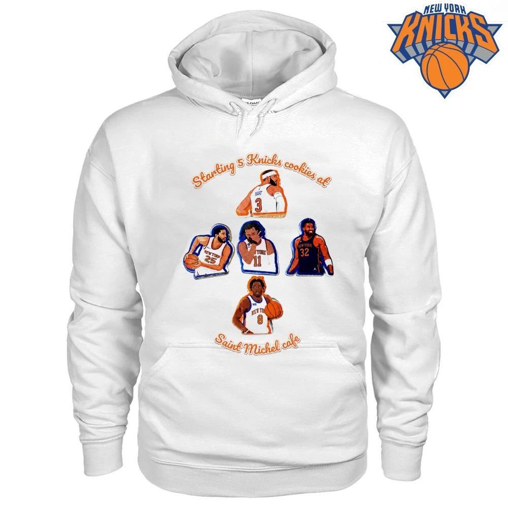 New York Knicks Starting Five Basketball Roster 2026 NBA Finals Shirt