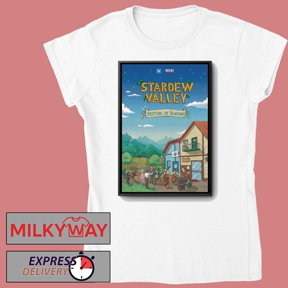 Stardew Valley Festival of Seasons Poster shirt
