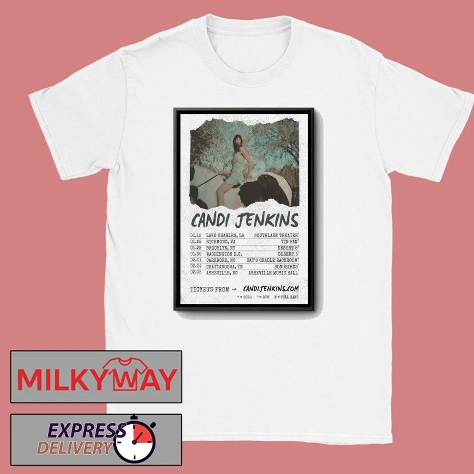 Candi Jenkins Winter 2026 Tour Poster shirt