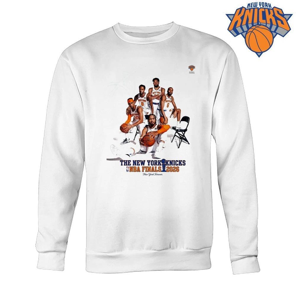 The New York Knicks Basketball Team NBA Finals 2026 Shirt