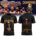 New York Knicks 2026 NBA Finals Champions Two Sided Shirt