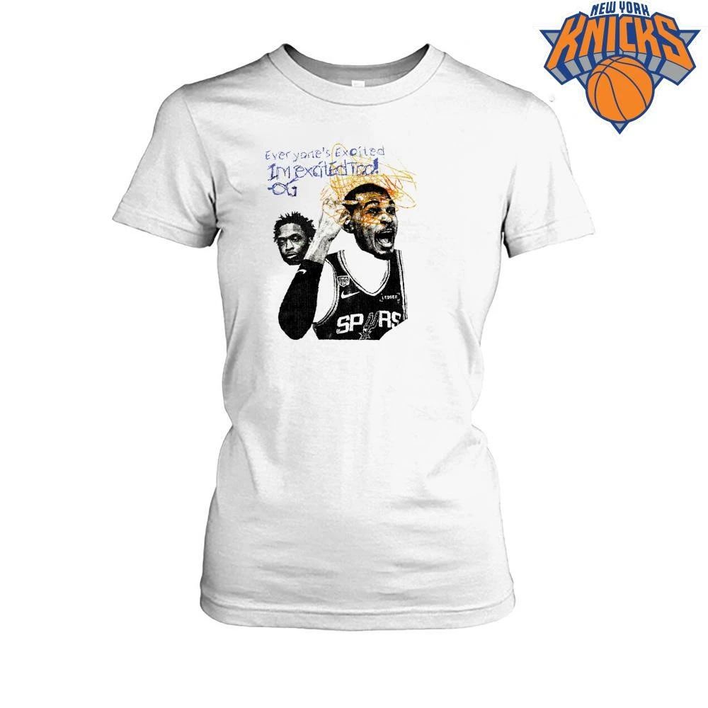 Victor Wembanyama Everyone’s Excited I’m Excited Too San Antonio Spurs Basketball 2026 NBA Finals Shirt