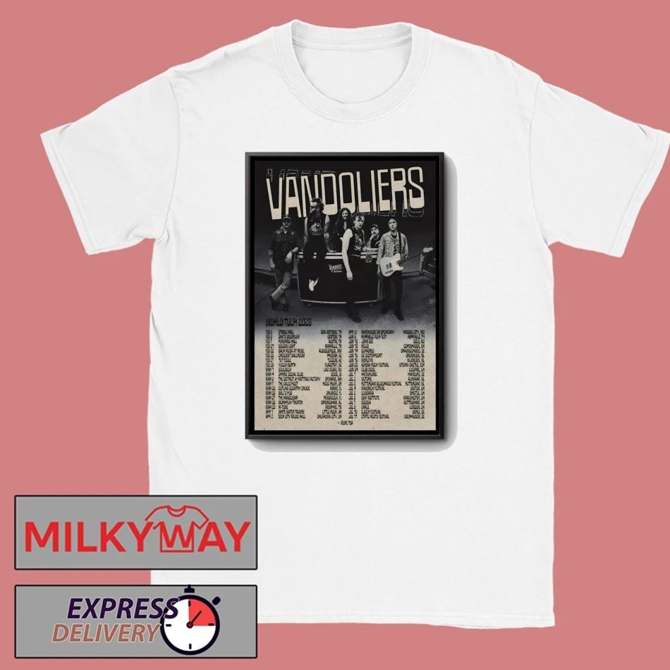 Vandoliers World Tour 26 Poster shirt