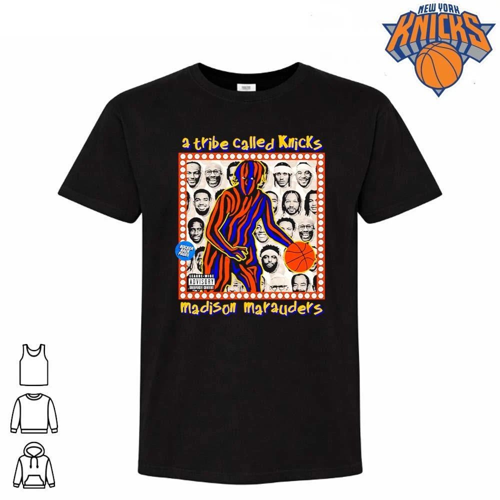 A Tribe Called Knicks Madison Marauders Hip Hop Rap Album Parody New York Knicks NBA Finals 2026 Shirt