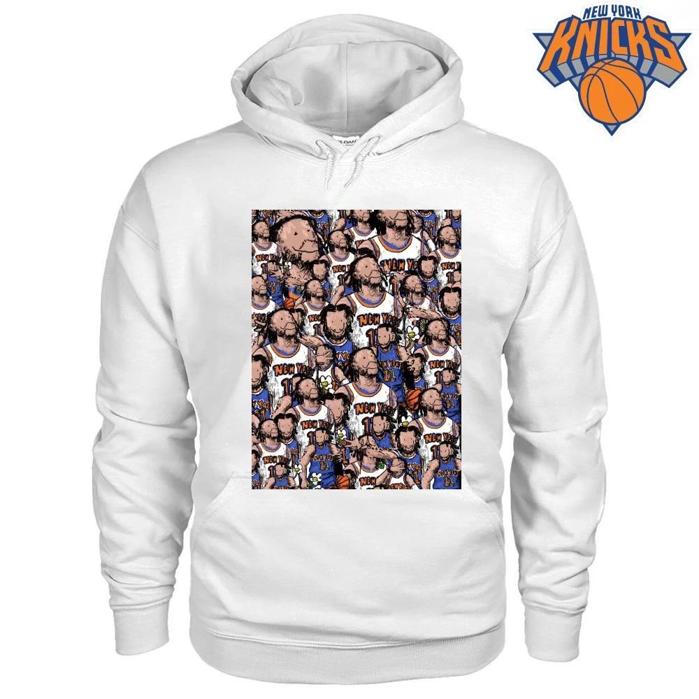 New York Knicks Slam Dunk Cartoon Character Vintage Basketball Graphic NBA Finals 2026 Shirt