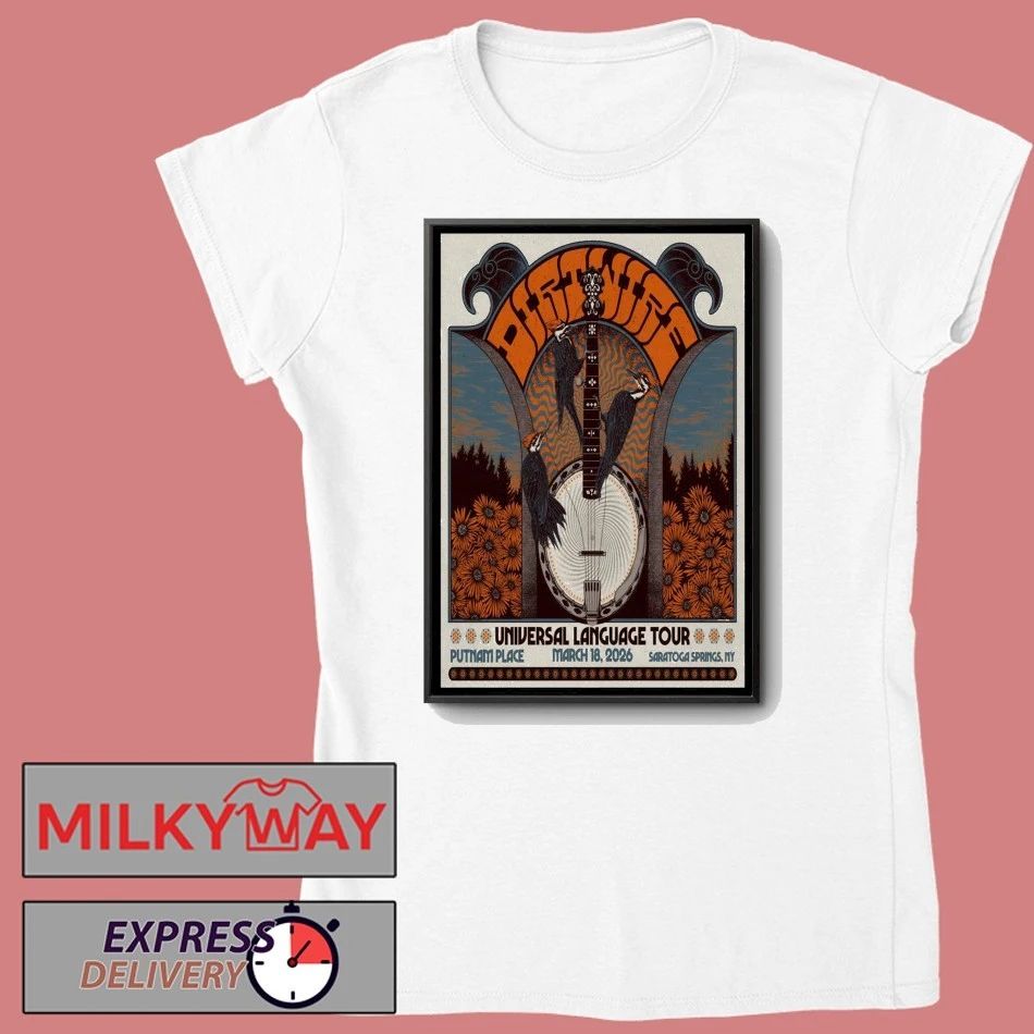 Dirtwire Mar 18 2026 Putnam Place in Saratoga Springs NY Poster shirt