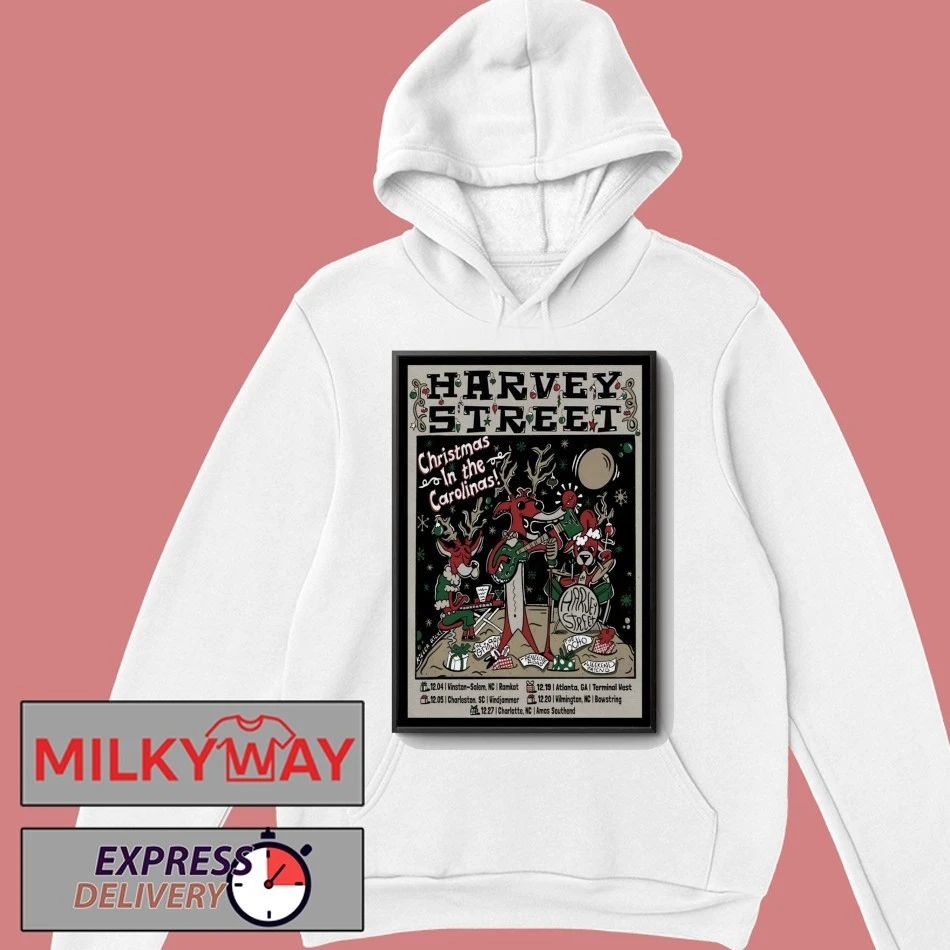 Harvey Street Tour Christmas In The Carolinas 2026 Poster shirt