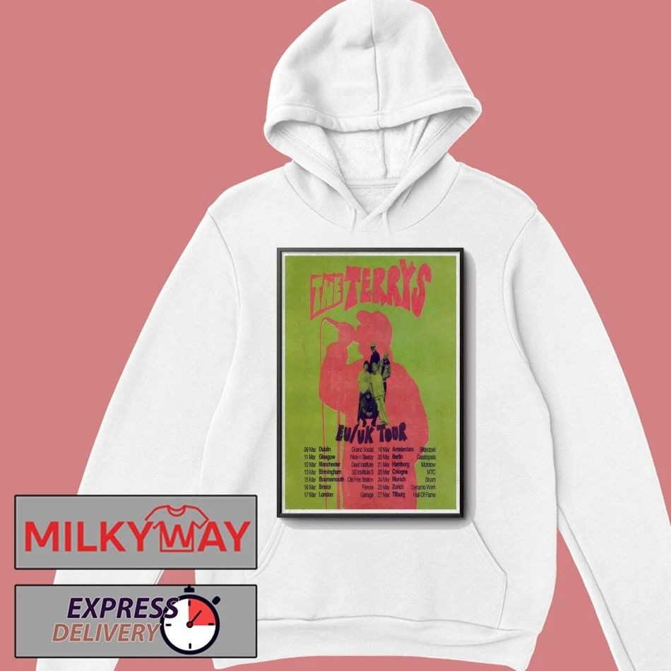 The Terrys 2026 EU-UK Tour Poster shirt