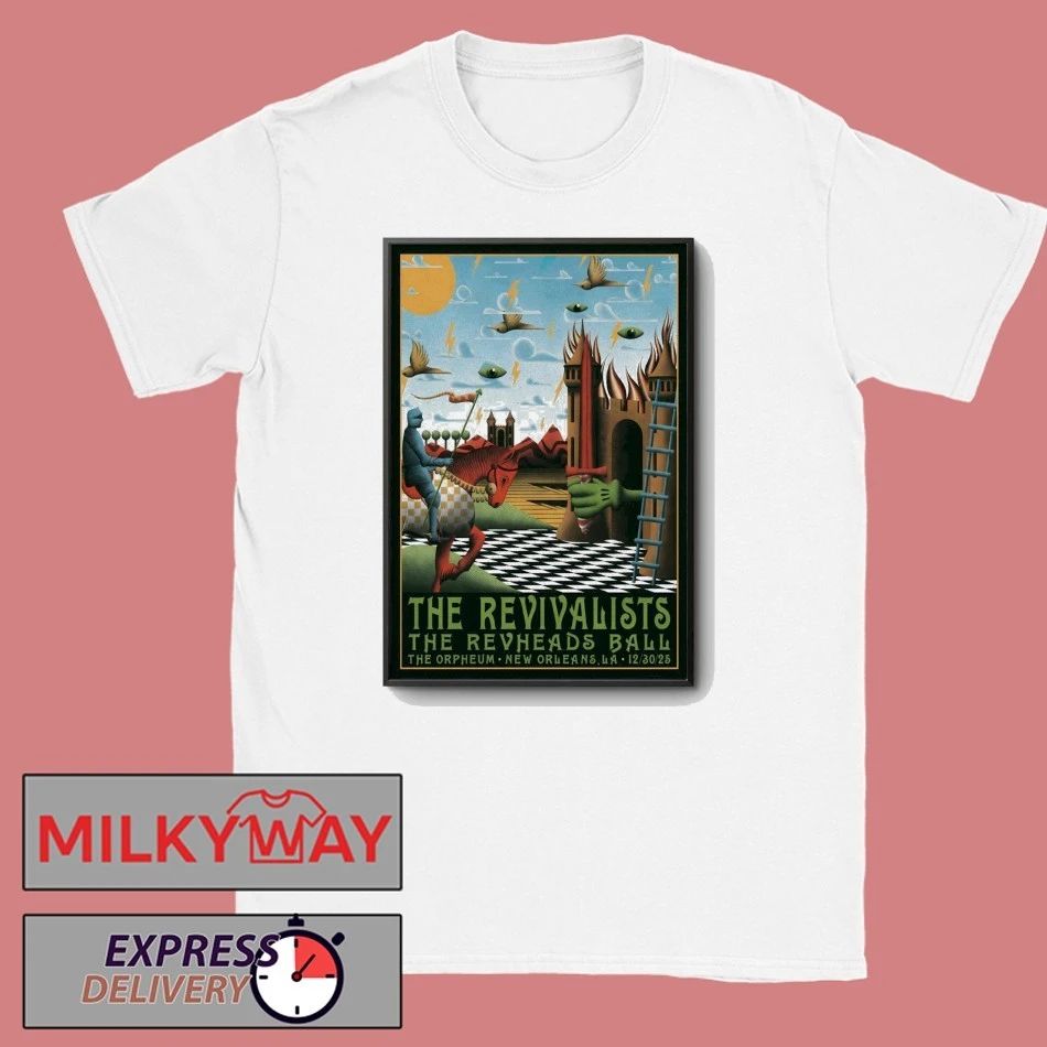 The Revivalists Orpheum Theater New Orleans LA Dec 30 2025 Poster shirt