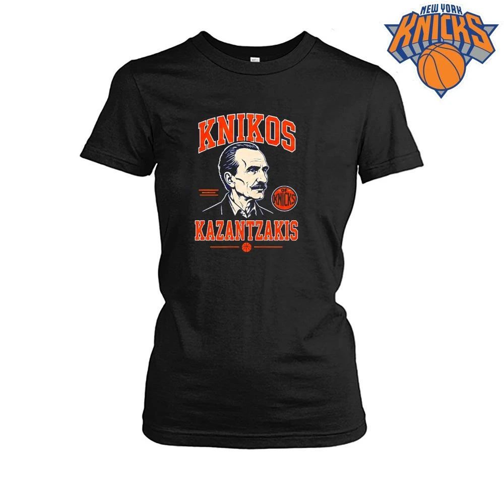 Knikos Kazantzakis New York Knicks Literary Basketball NBA Finals 2026 Shirt