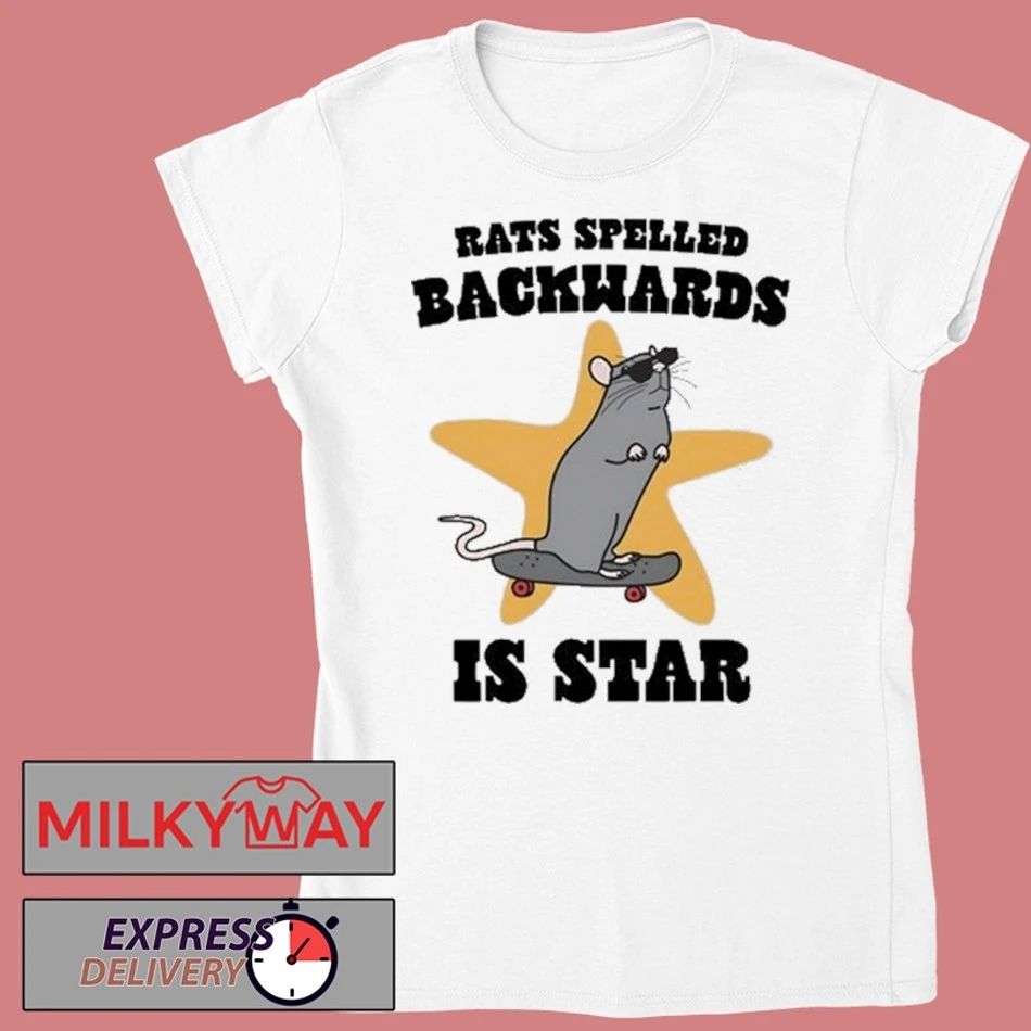 Rats Spelled Backwards is STAR T-Shirt