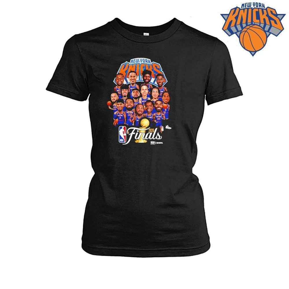 New York Knicks NBA Finals 2026 Caricature Champions Shirt