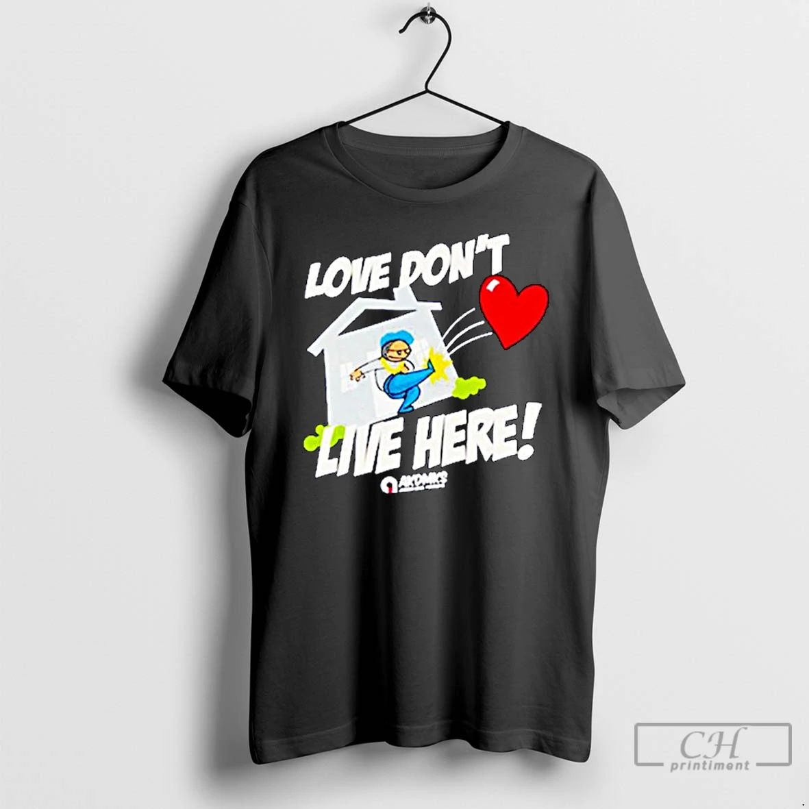 Classic Love Dont Live Here Ornaments T Shirts