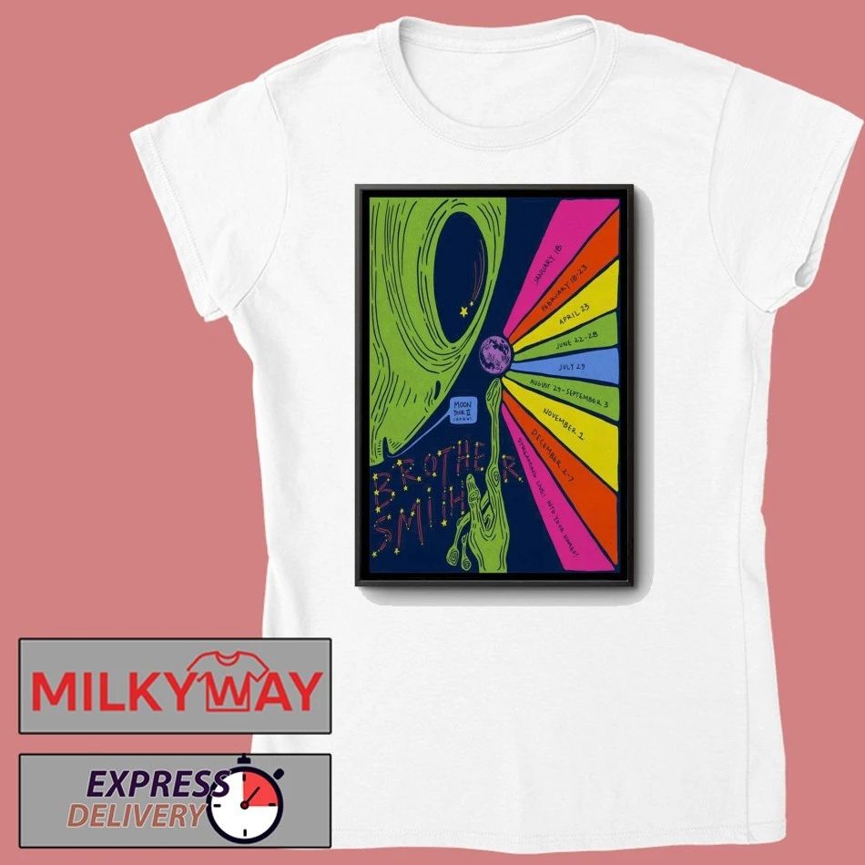 Brother Smith Moon Tour 26 Poster shirt