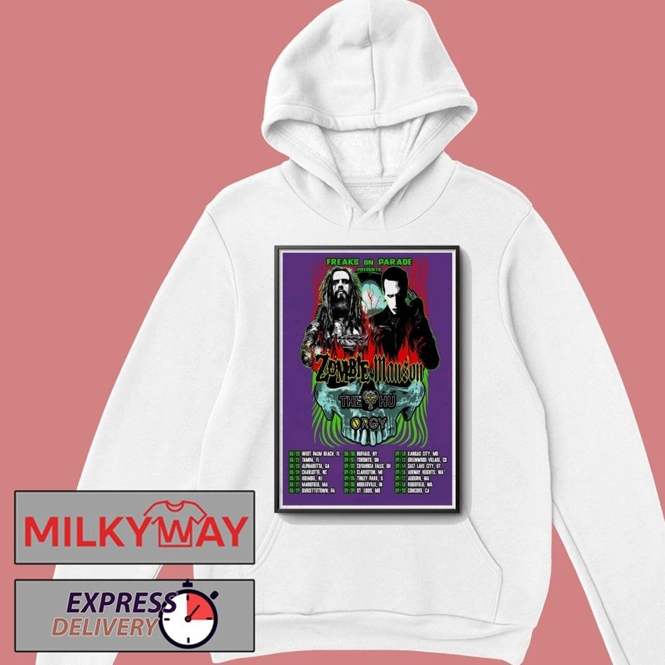 The HU North America 2026 Tour Poster shirt