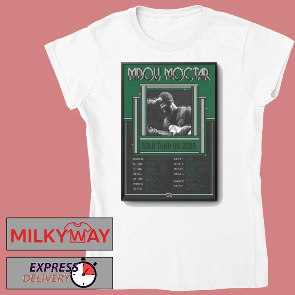 Mdou Moctar 2026 Solo Tour US Poster shirt