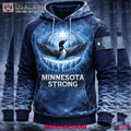 Minnesota Strong All Over Print Hoodie
