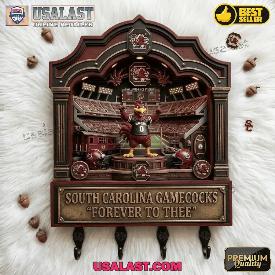 South Carolina Gamecocks Premium Wall Key Holder