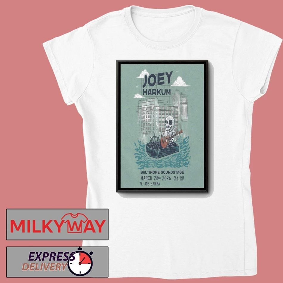 Joey Harkum Event Baltimore MD On Mar 28 2026 Poster shirt