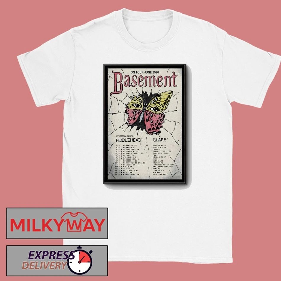 Basement Tour June 2026 Poster shirt