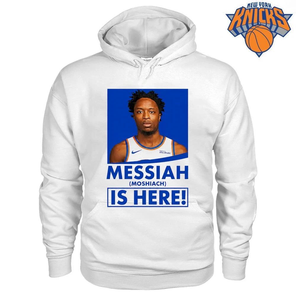 OG Anunobi New York Knicks Messiah Moshiach Is Here NBA Finals 2026 Shirt