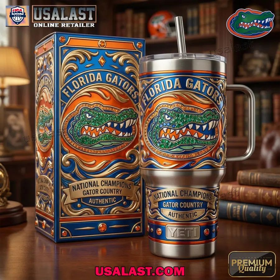 Florida Gators 40oz Tumbler With Handle