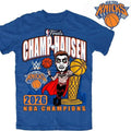 Danhausen x New York Knicks 2026 NBA Finals Champions Shirt