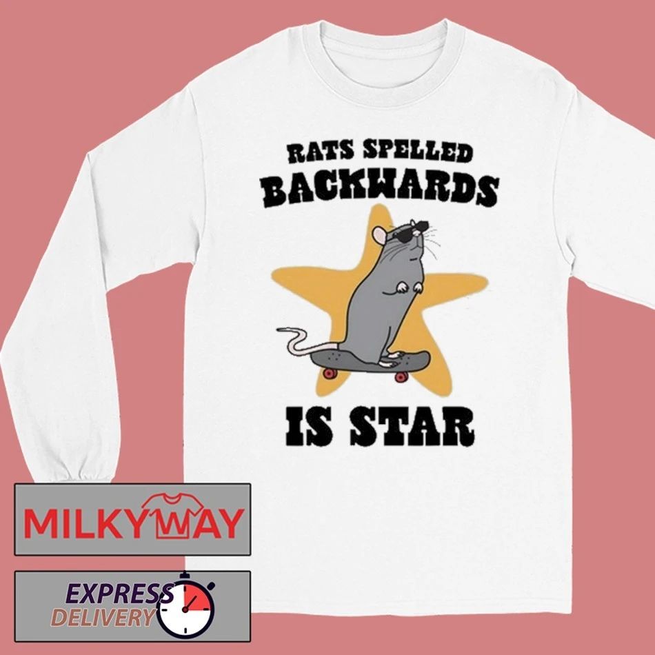 Rats Spelled Backwards is STAR T-Shirt