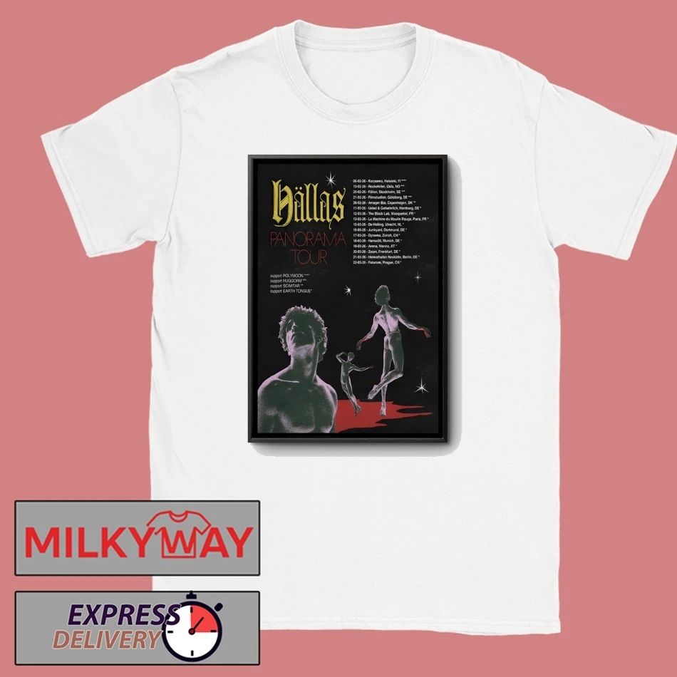 Hällas 2026 Panorama Tour Poster shirt