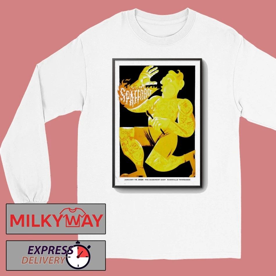 Spafford Jan 16 2026 The Basement East Nashville TN Poster shirt