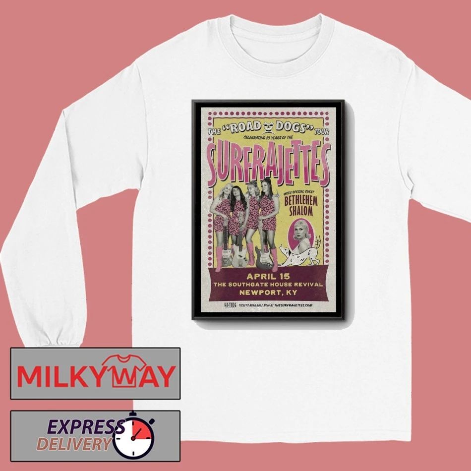 The Surfrajettes Poster Newport KY Apr 15 2026 shirt
