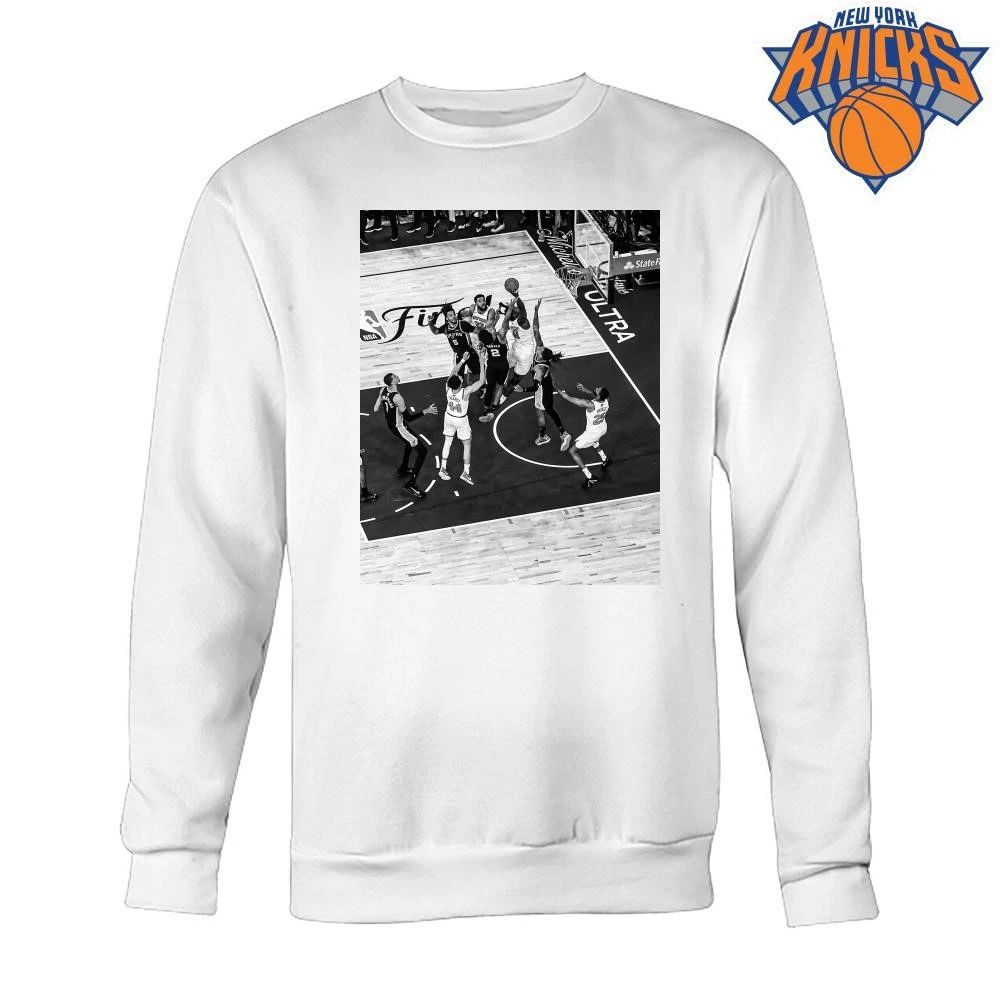New York Knicks OG Anunoby Block on Dylan Harper San Antonio Spurs iconic moments in NBA Finals history Shirt