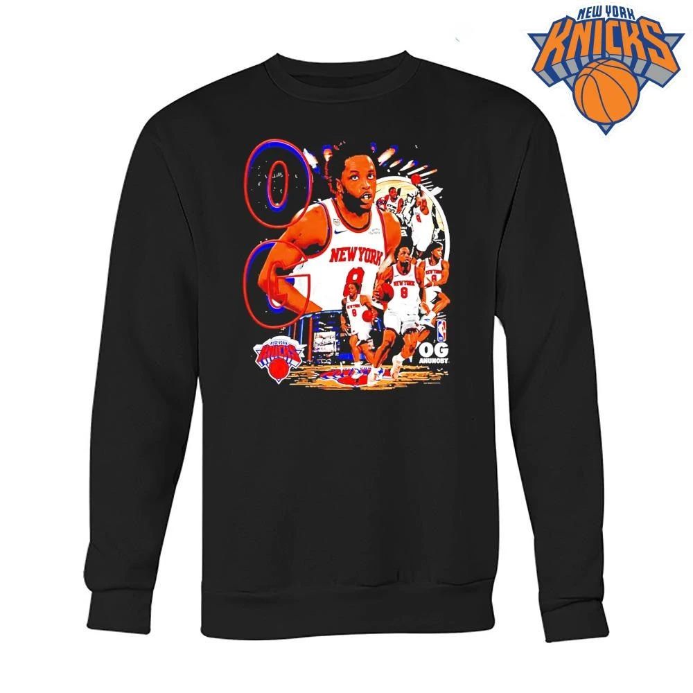 Og Anunoby Dunk New York Knicks Basketball Main Character Moment Knicks Basketball Nba 2026 Graphic Shirt