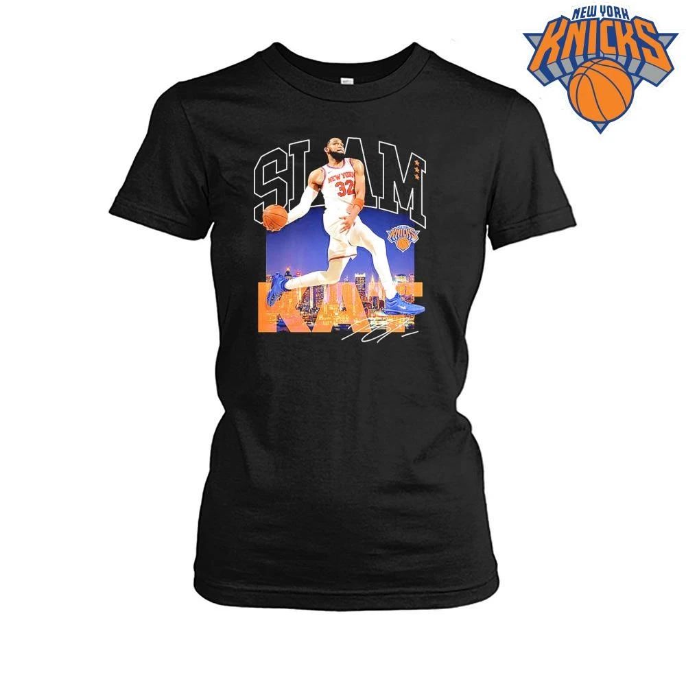 New York Knicks Karl-Anthony Towns SLAM Signature NBA Finals 2026 Shirt