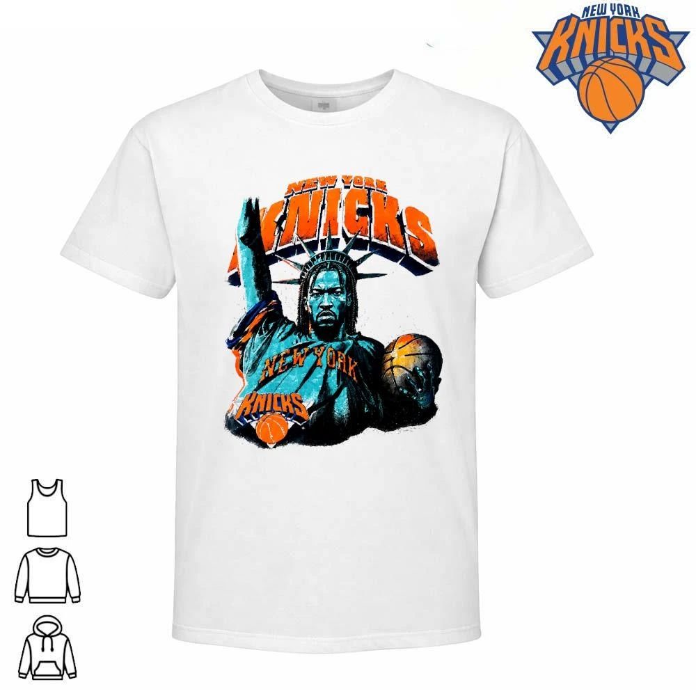 Jalen Brunson Statue of Liberty New York Knicks Basketball Graphic Shirt