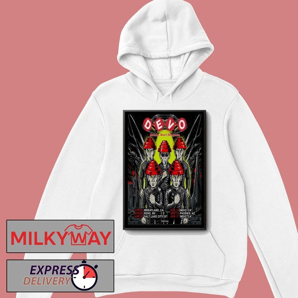 Poster Devo Tour Apr 2026 shirt