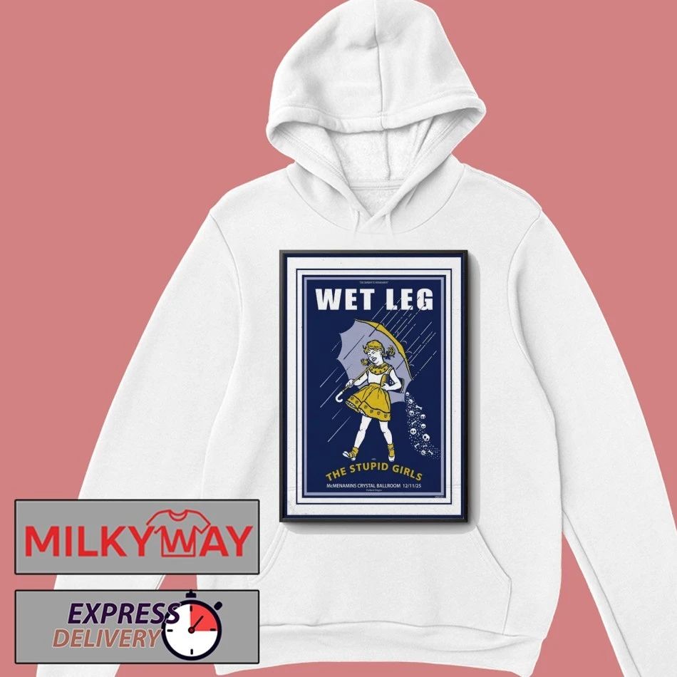 Wet Leg 12 11 2205 Portland OR Poster shirt