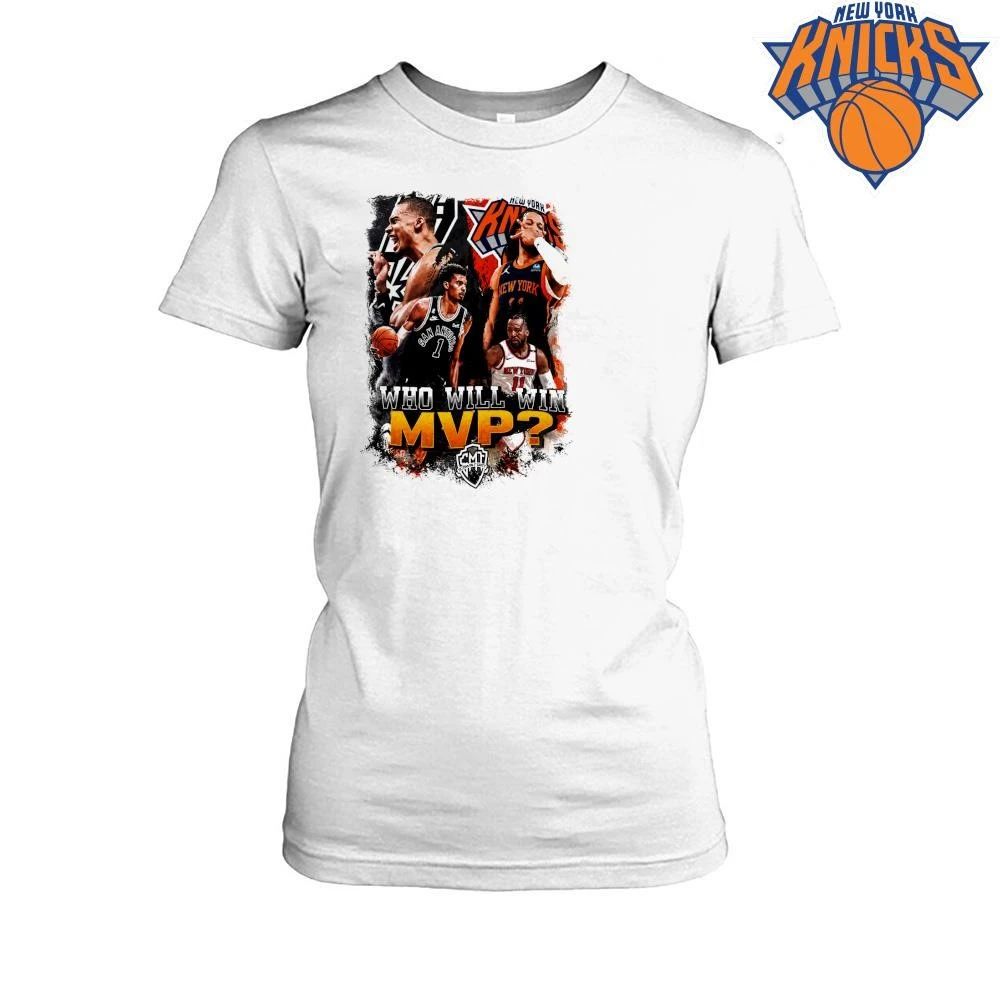 Victor Wembanyama Jalen Brunson Who Will Win MVP San Antonio Spurs New York Knicks NBA Finals 2026 Shirt