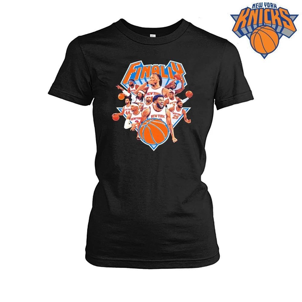 New York Knicks Finally Basketball Team Players Roster Mashup Graphic Vintage Retro NBA Finals 2026 Shirt