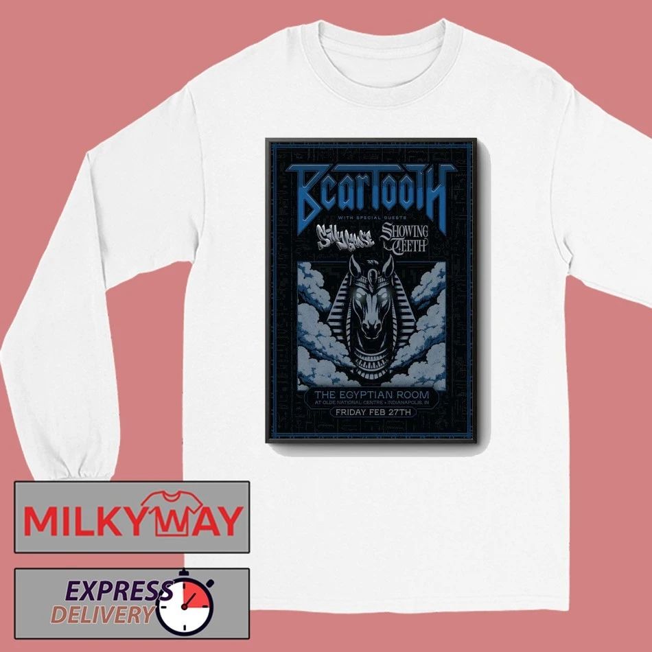 Beartooth Event Indianapolis IN On Feb 27 2026 Poster shirt