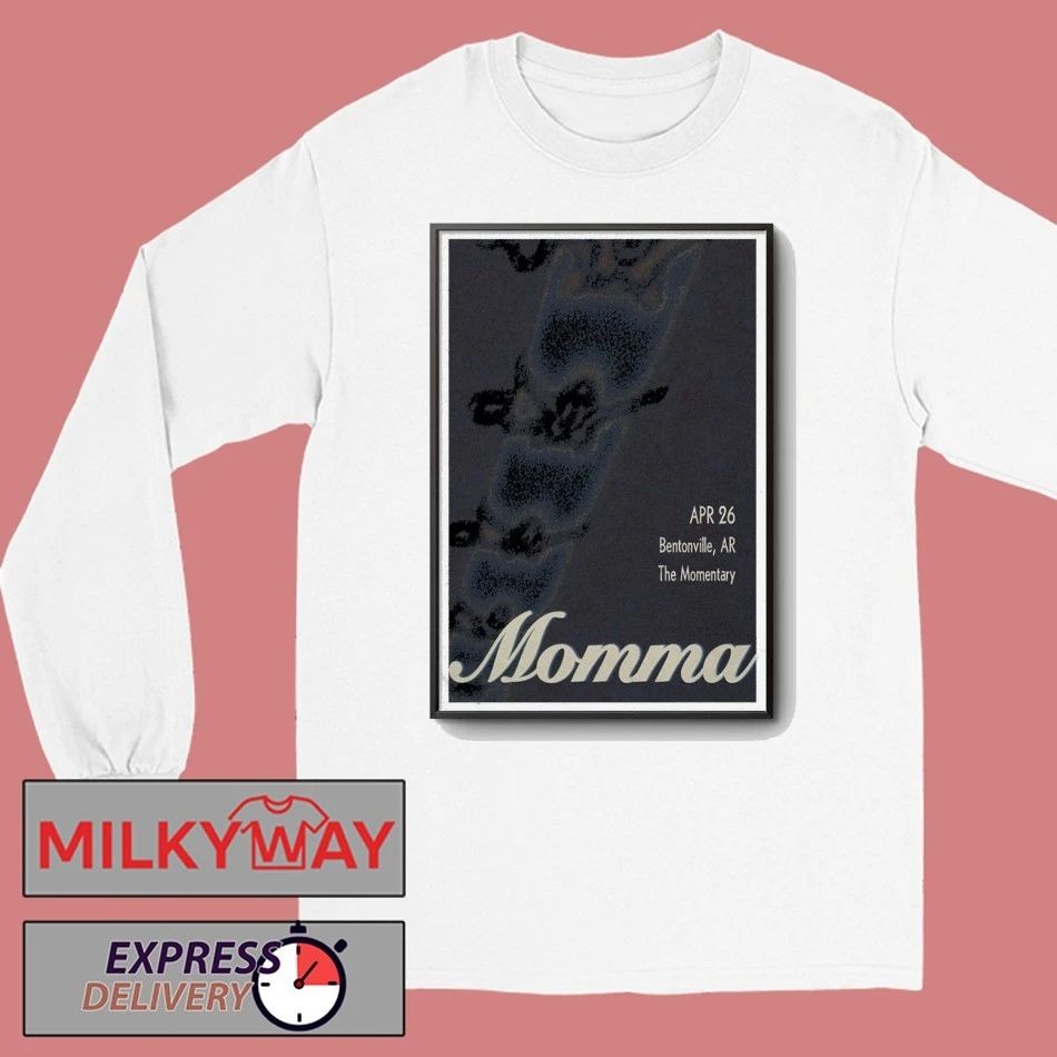 The Momentary Poster Bentonville Apr 26 2026 shirt