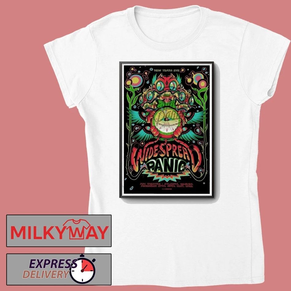 Widespread Panic The Fox Theatre Poster Dec 30 2025 shirt