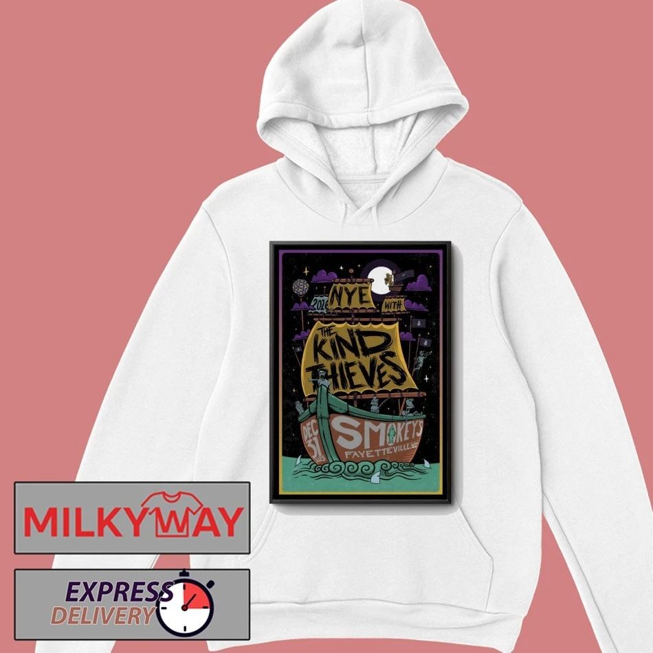 The Kind Thieves NYE In Fayetteville WV On Dec 31 2025 Poster shirt